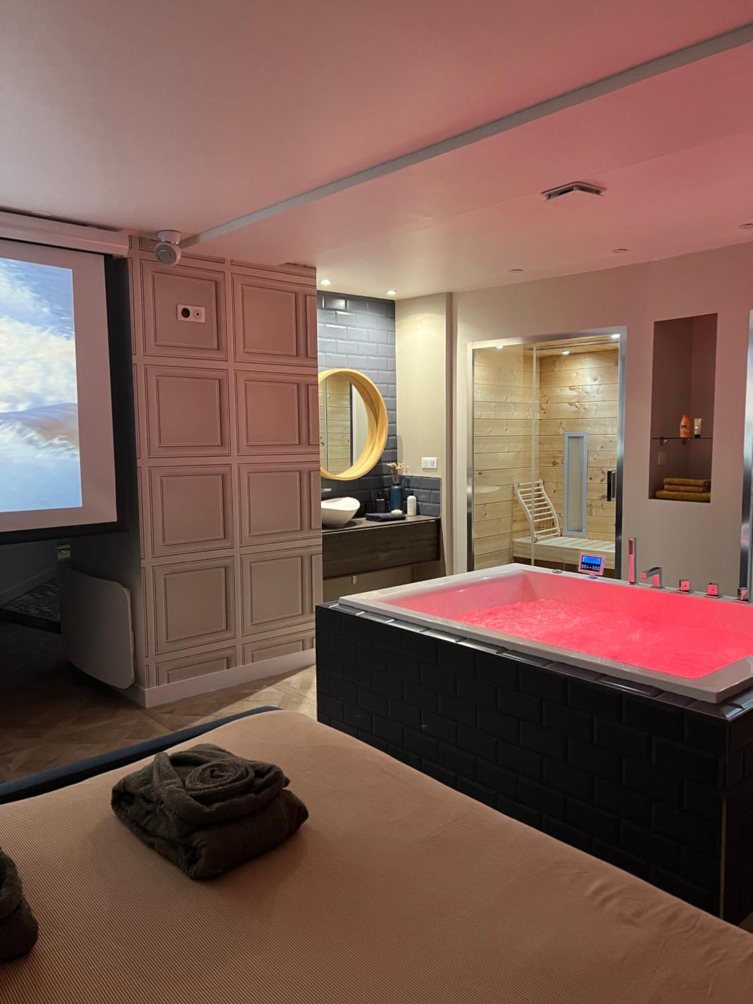 Appartement Avec Jacuzzi Sauna & Home Cinema - Nid D'אנז'ה מראה חיצוני תמונה
