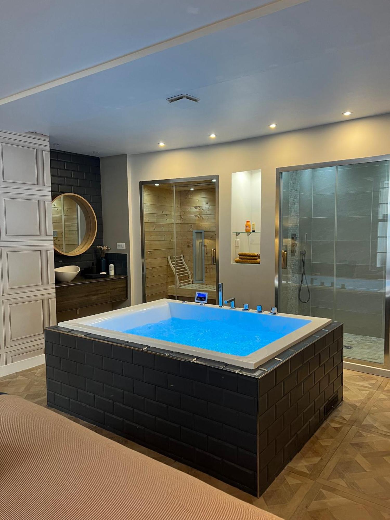 Appartement Avec Jacuzzi Sauna & Home Cinema - Nid D'אנז'ה מראה חיצוני תמונה